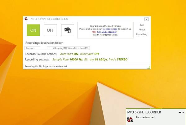 MP3 Skype Recorder