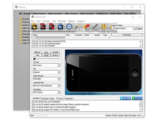 MediaCoder iPod/iPhone/iPad Edition
