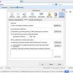 Mozilla Firefox beállítások
