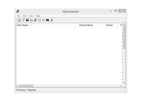 MyUninstaller