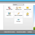 PDF fájlok oldalainak szerkesztése a PDF24 Creator PDF kezelő programmal