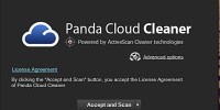 Panda Cloud Cleaner pillanatkép