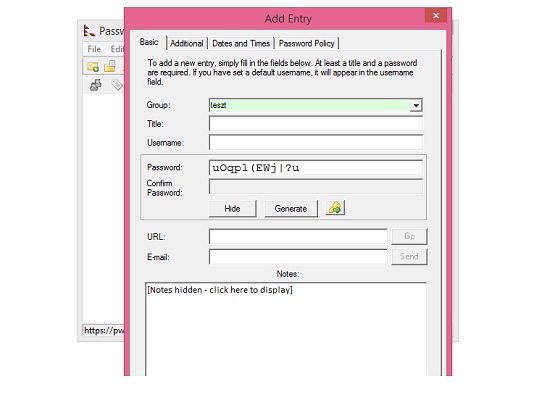 Password Safe Portable