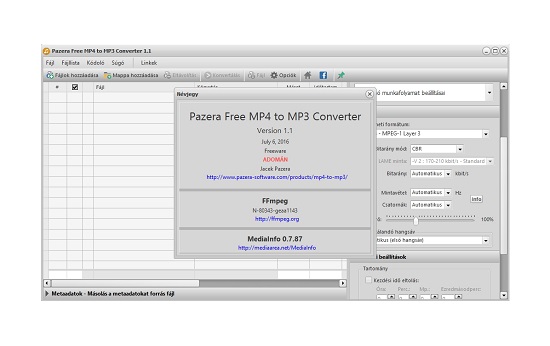 Pazera Free MP4 to MP3 Converter