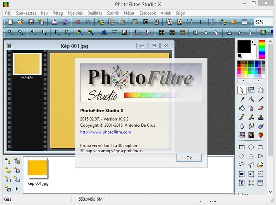 PhotoFiltre Studio X