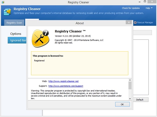 Pointstone Registry Cleaner