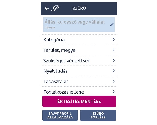 Profession – Álláskereső