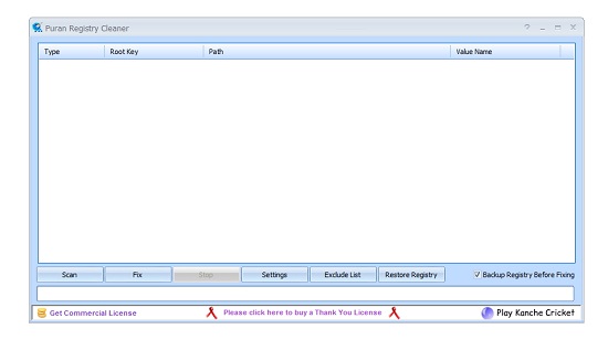 Puran Registry Cleaner