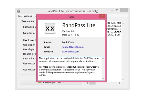 RandPass Lite