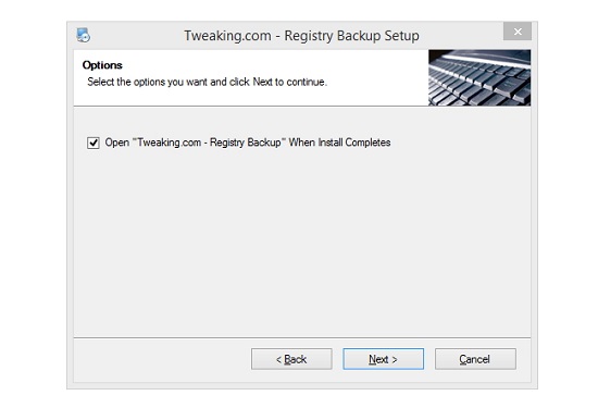 Registry Backup