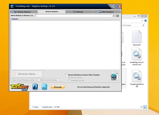 Registry Backup Portable