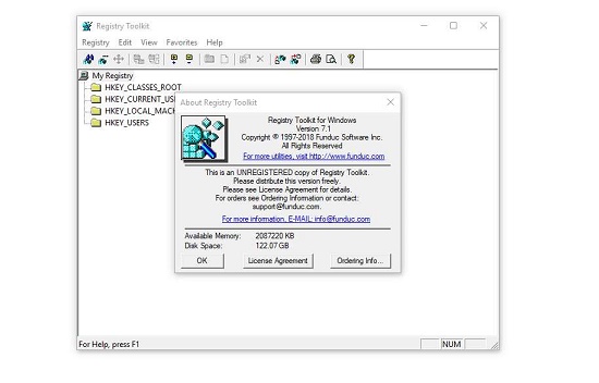 Registry Toolkit