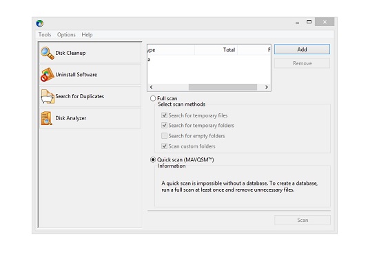 SBMAV Disk Cleaner