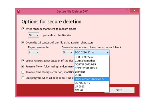 Secure File Deleter