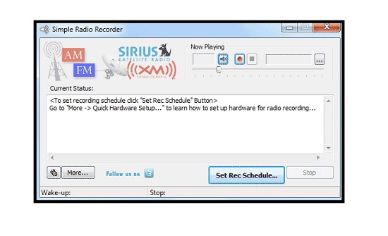 Simple Radio Recorder