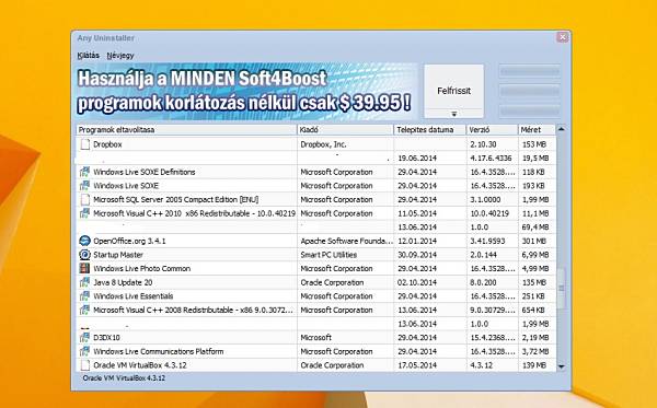 Soft4Boost Any Uninstaller
