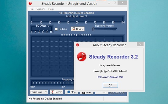 Steady Recorder