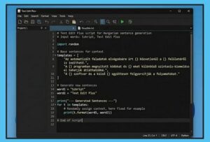 Szkriptekkel torteno muveletek futtatása a Text Edit Plus szövegszerkeszto programmal-05298765
