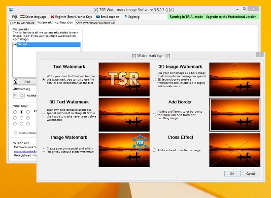 TSR Watermark Image Software