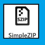 Tartalmak kicsomagolása, illetve az azok létrehozására választható a SimpleZIP