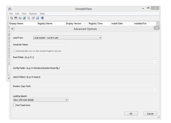 UninstallView