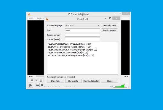 VLC Media Player Feliratok keresesere es kozvetlen beszerzesere-103612