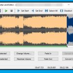 Vágáshoz, Mono zenei fájlok készítéséhez kiváló szoftver a Free MP3 Cutter and Editor