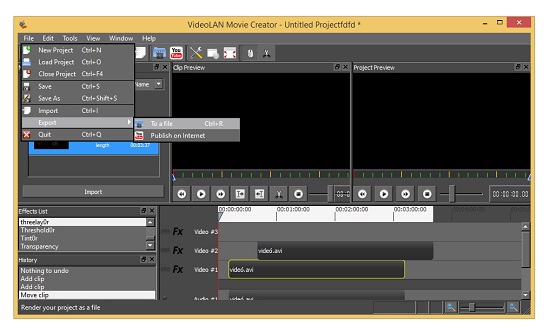 VideoLAN Movie Creator