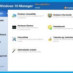 Windows 10 Manager: Windows konfiguráló program remek karbantartó funkciókkal