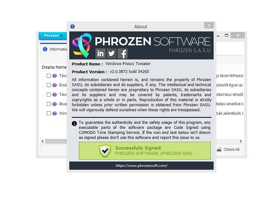 Windows Privacy Tweaker