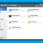 Windows gyorsításhoz, illetve mappák titkosításához használható a Windows 11 Manager karbantartója