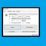 Windows kikapcsoló, újraindítási tevékenységekhez elérhető konfiguráló az AutoOff