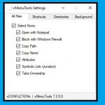 xMenuTools: profi helyi menü kezelő alkalmazás